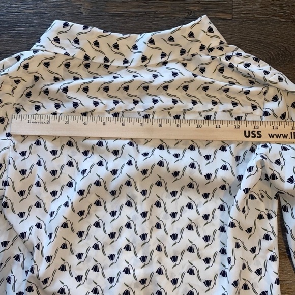 Ann Taylor XSP petite polyester blouse business attire - Picture 10 of 10